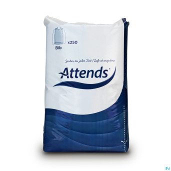 Attends disposable bib 250