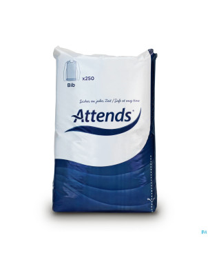 Attends disposable bib 250