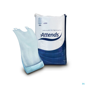 Attends disposable bib 250