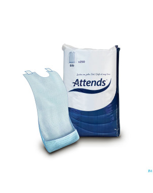 Attends disposable bib 250