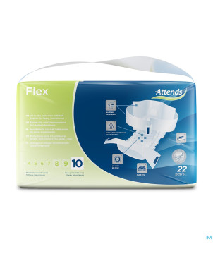 Attends flex 10 small 22