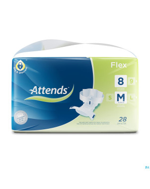 Attends flex 8 medium 28