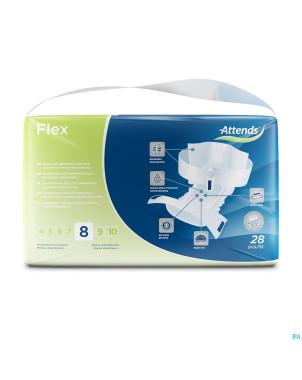 Attends flex 8 medium 28