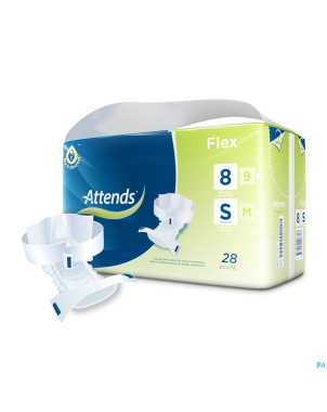 Attends flex 8 small 28