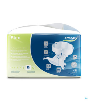 Attends flex 9 small 26
