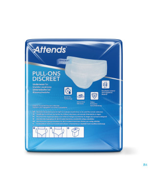 Attends pull-on plus 3 discrete l 10