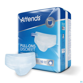 Attends pull-on plus 3 discrete l 10