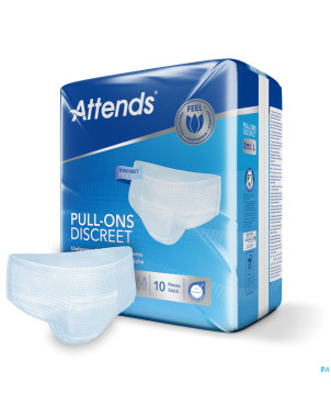 Attends pull-on plus 3 discrete l 10