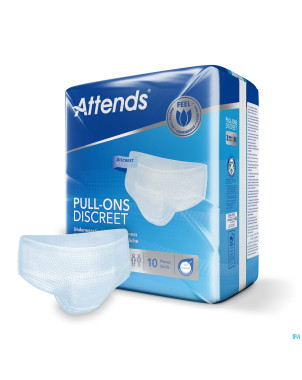 Attends pull-on plus 3 discrete m 12