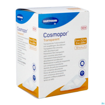 Cosmopor transparent 5cmx7,2cm 50 9010511