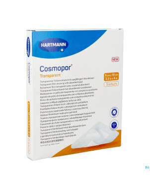 Cosmopor transparent 9cmx10cm 5 9010521