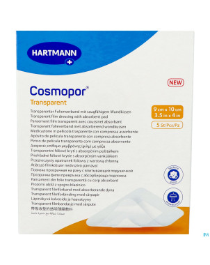 Cosmopor transparent 9cmx10cm 5 9010521