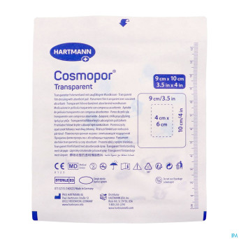 Cosmopor transparent 9cmx10cm 5 9010521