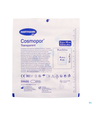 Cosmopor transparent 9cmx10cm 5 9010521