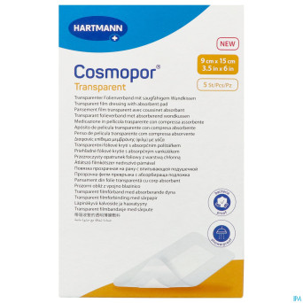 Cosmopor transparent 9x15cm 5