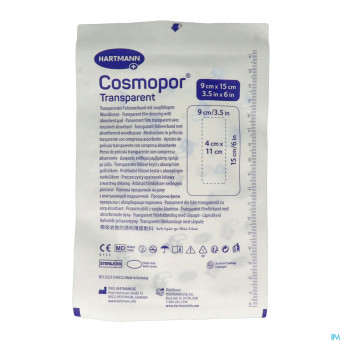 Cosmopor transparent 9x15cm 5