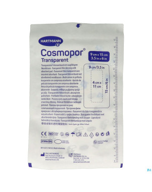 Cosmopor transparent 9x15cm 5
