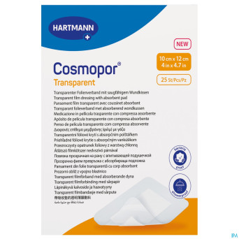 Cosmopor transparent 10cmx12cm 25 9010561