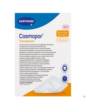 Cosmopor transparent 10cmx12cm 25 9010561