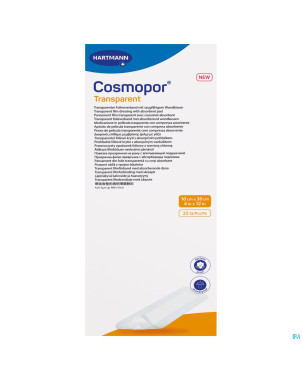 Cosmopor transparent 10cmx30cm 25 9010601