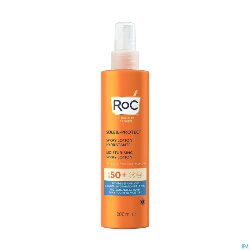 Roc sol protect moistur.spray lotion ip50 fl 200ml
