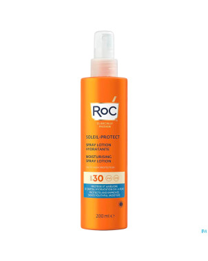 Roc sol protect moistur.spray lotion ip30 fl 200ml