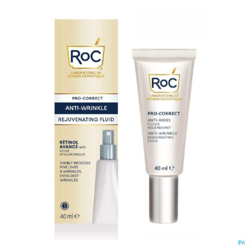 Roc pro correct a/wrinkle rejuv. fluid    fl 40ml