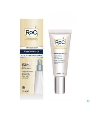 Roc pro correct a/wrinkle rejuv. fluid    fl 40ml