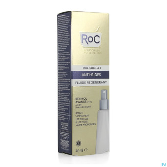 Roc pro correct a/wrinkle rejuv. fluid    fl 40ml