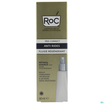 Roc pro correct a/wrinkle rejuv. fluid    fl 40ml