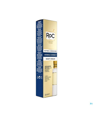 Roc retinol correx. wrinkle night cream   fl  30ml