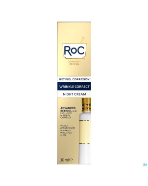 Roc retinol correx. wrinkle night cream   fl  30ml