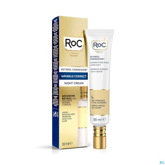 Roc retinol correx. wrinkle night cream   fl  30ml