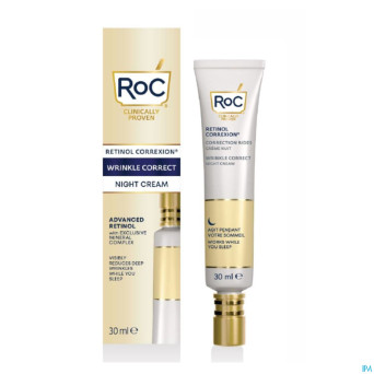 Roc retinol correx. wrinkle night cream   fl  30ml