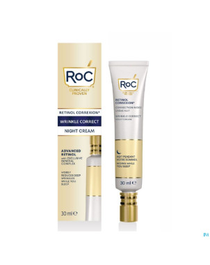 Roc retinol correx. wrinkle night cream   fl  30ml