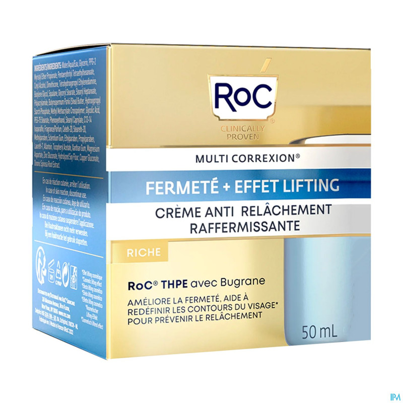 Roc multi correx.firm+lift a/sag. cr rich pot 50ml