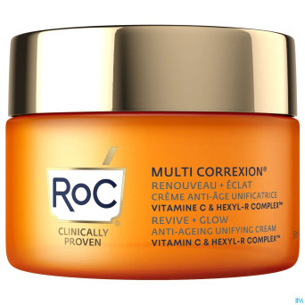 Roc multi correx.revive+glow a/age cr rich pot50ml