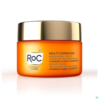Roc multi correx.revive+glow a/age cr rich pot50ml