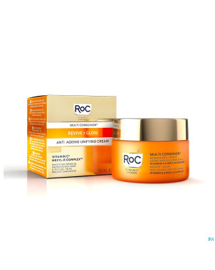 Roc multi correx.revive+glow a/age cr rich pot50ml