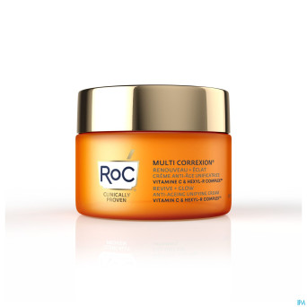 Roc multi correx.revive+glow a/age cr rich pot50ml