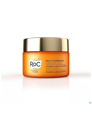 Roc multi correx.revive+glow a/age cr rich pot50ml