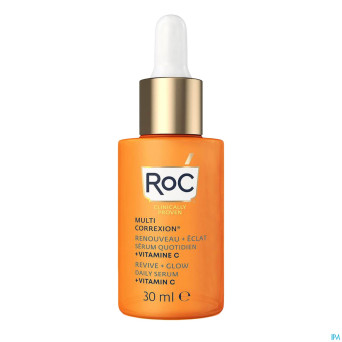 Roc multi correx.revive+glow daily serum  fl  30ml