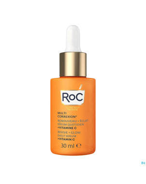Roc multi correx.revive+glow daily serum  fl  30ml