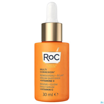 Roc multi correx.revive+glow daily serum  fl  30ml