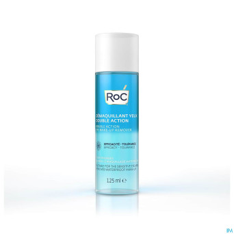 Roc double action eye make-up remover    fl 125ml
