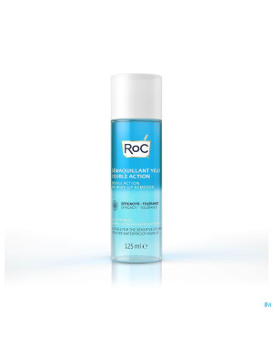 Roc double action eye make-up remover    fl 125ml