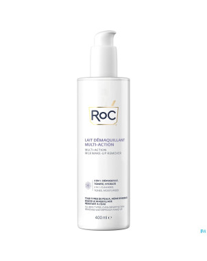 Roc multi action make-up remover milk    fl 400ml
