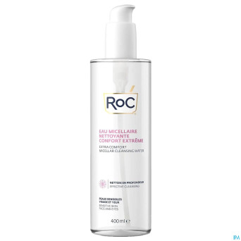 Roc extra comfort micellar cleans.water   fl 400ml