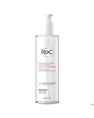 Roc extra comfort micellar cleans.water   fl 400ml