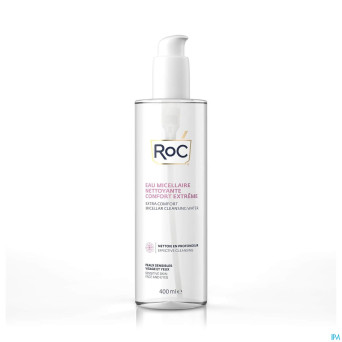 Roc extra comfort micellar cleans.water   fl 400ml